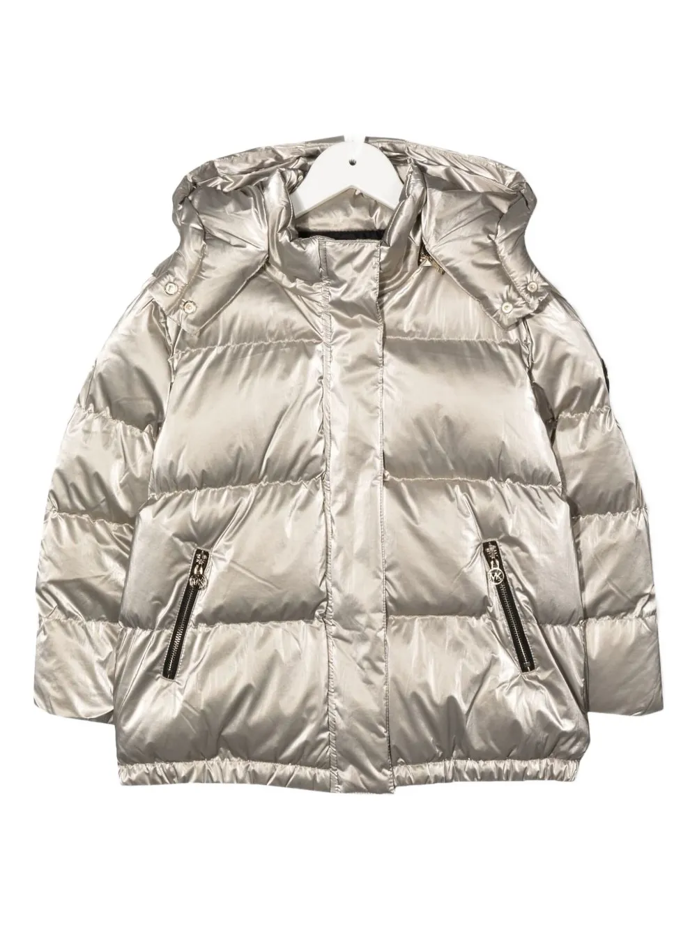 

Куртка с капюшоном Michael Kors Kids, золотой