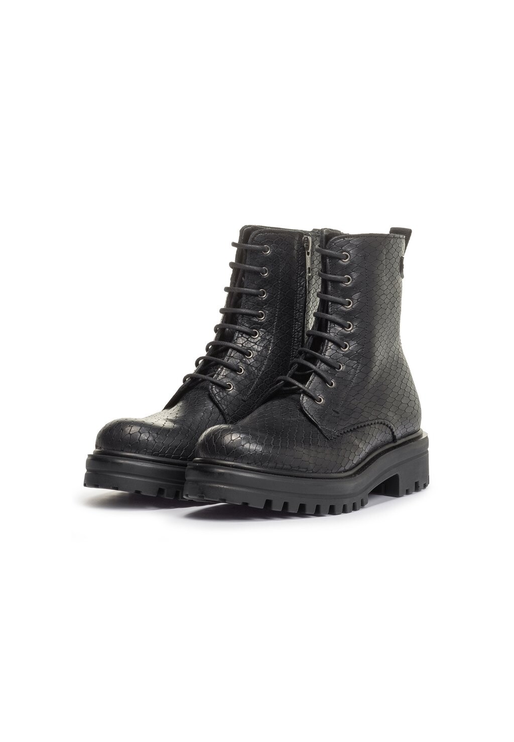 

Ботильоны на платформе WONKI Floris van Bommel, цвет Mottled Black