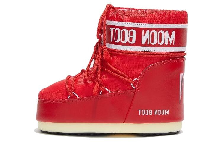 

Зимние сапоги Moon Boot унисекс, Красный и белый