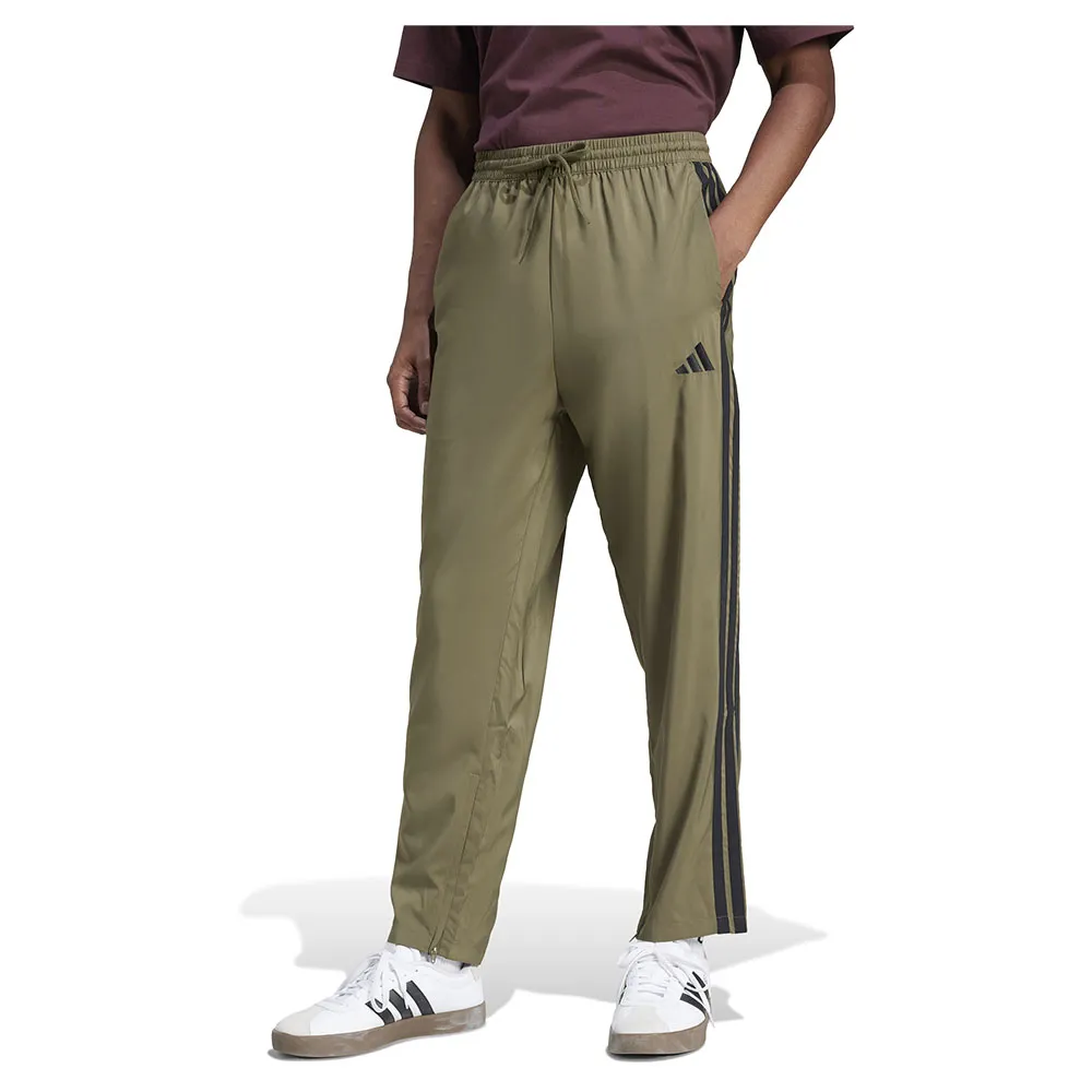 

Джоггеры adidas Essentials 3 Stripes Stanford Open Hem, зеленый