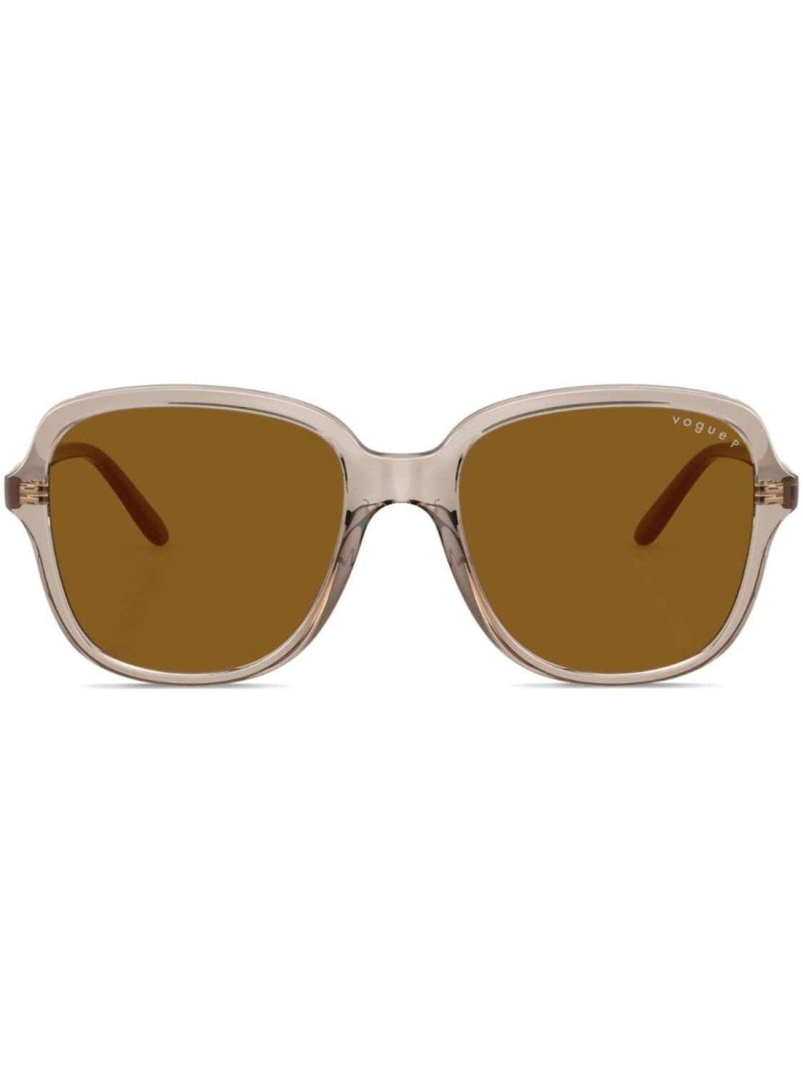 

Солнцезащитные очки в массивной оправе Vogue Eyewear, нейтральный цвет