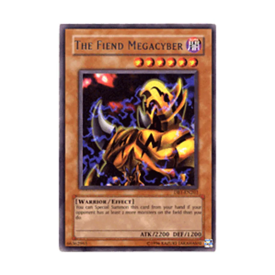 

CCG Дьявол Мегакибер (Редкий), Yu-Gi-Oh - Dark Beginning 1 - Singles