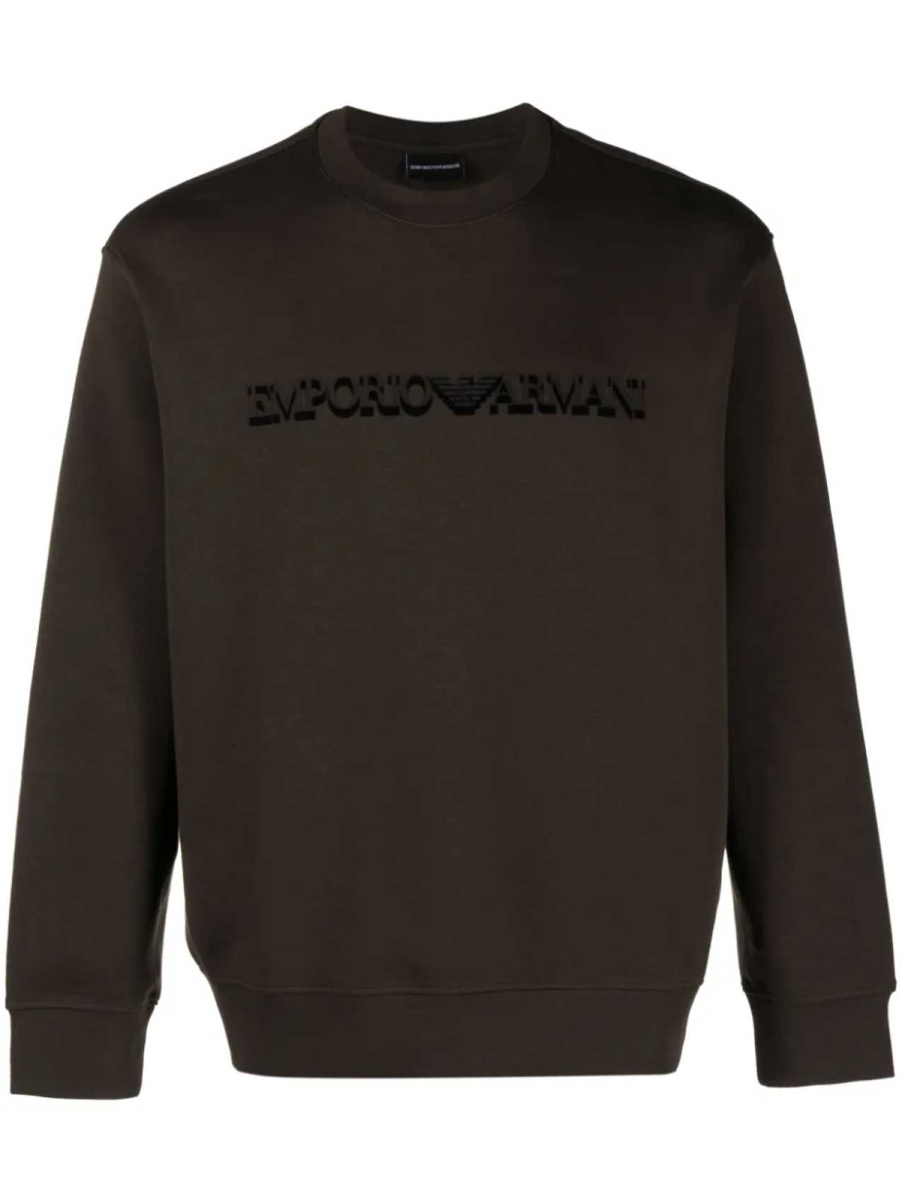 

Emporio Armani толстовка с логотипом, зеленый