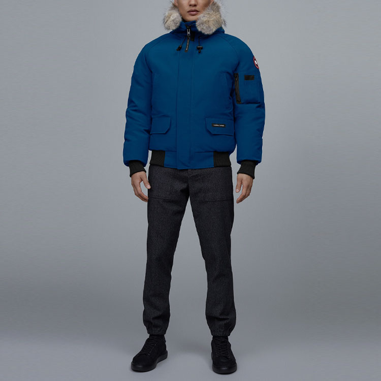 Canada Goose Куртка пуховая зимняя мужская, Polar Night Blue — фото 4