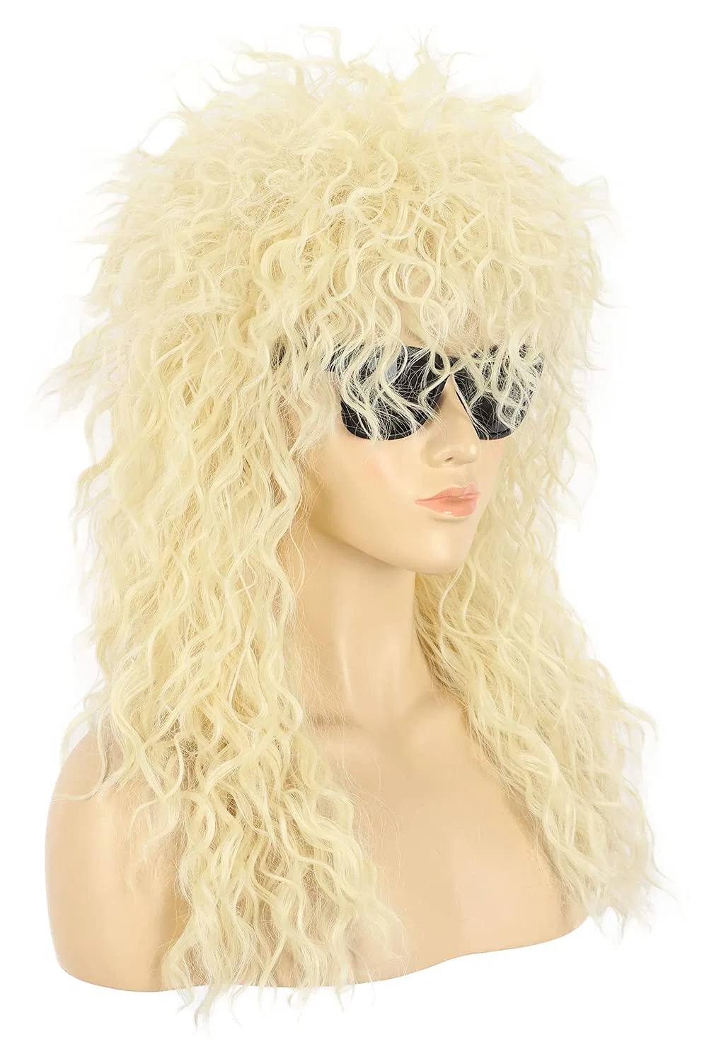 Парик Mullet Long Curly Blonde от VGbeaty Vgbeaty, Blond — фото 2