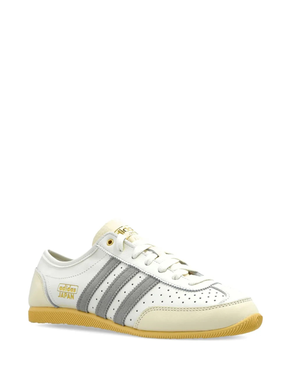 Кроссовки Japan Decon из кожи с тремя полосками Adidas, белый — фото 2