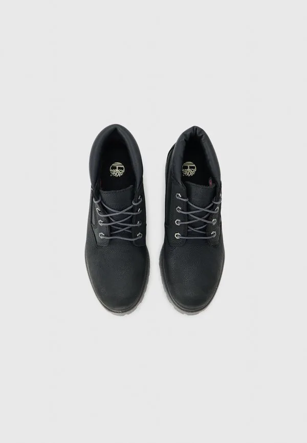 Премиальные ботильоны средней высоты на шнуровке Timberland, Black — фото 4