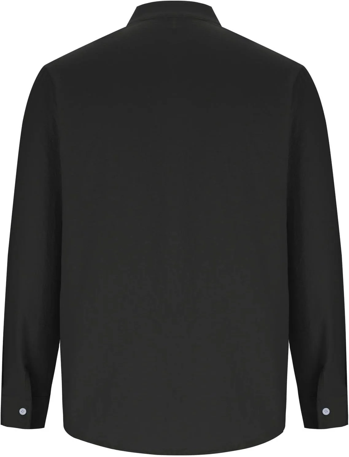Мужская рубашка с длинным рукавом Cotton Linen Button Down — фото 4