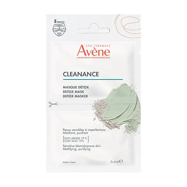 

Детокс-маска Mascarilla Cleanance Avene, 1 UD