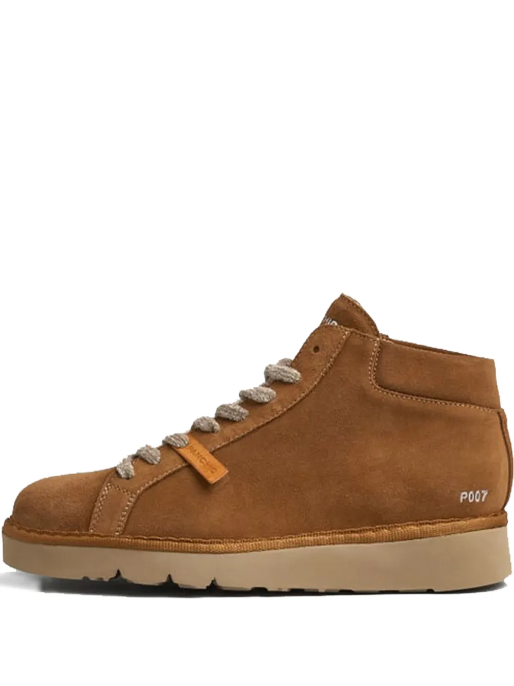 

Замшевые ботинки на шнуровке Panchic, коричневый