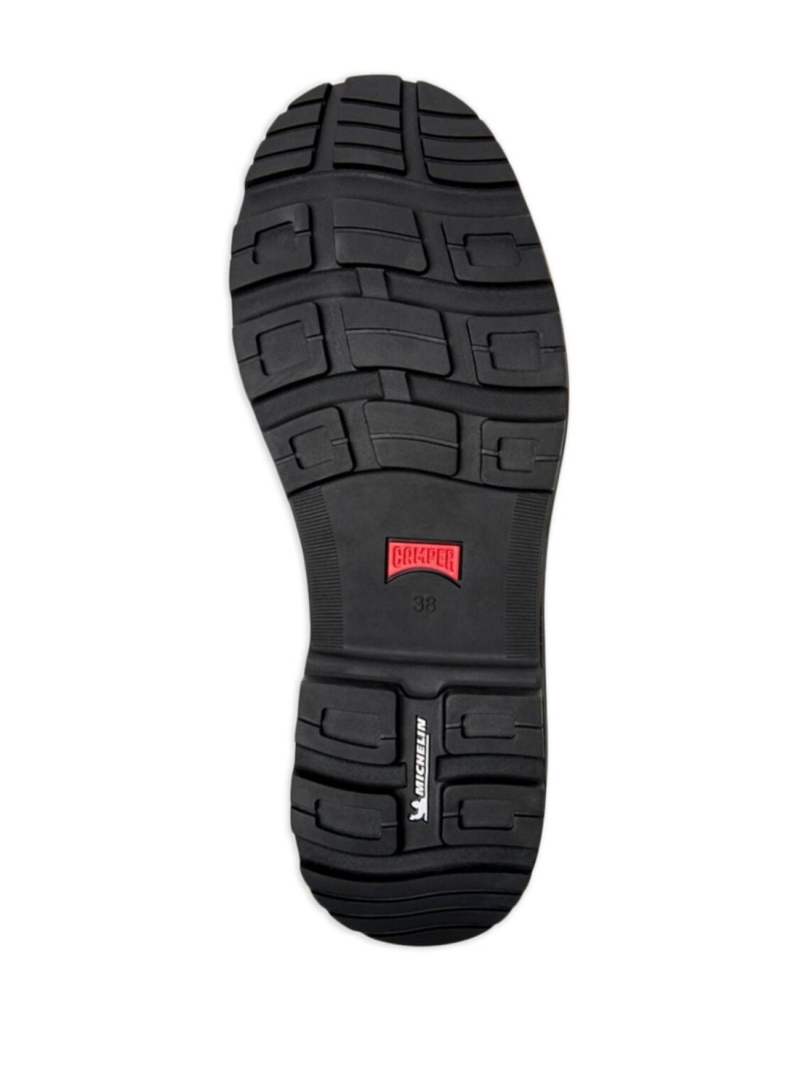 Ботинки женские Camper Brutus Trek из натуральной кожи, зеленый — фото 2