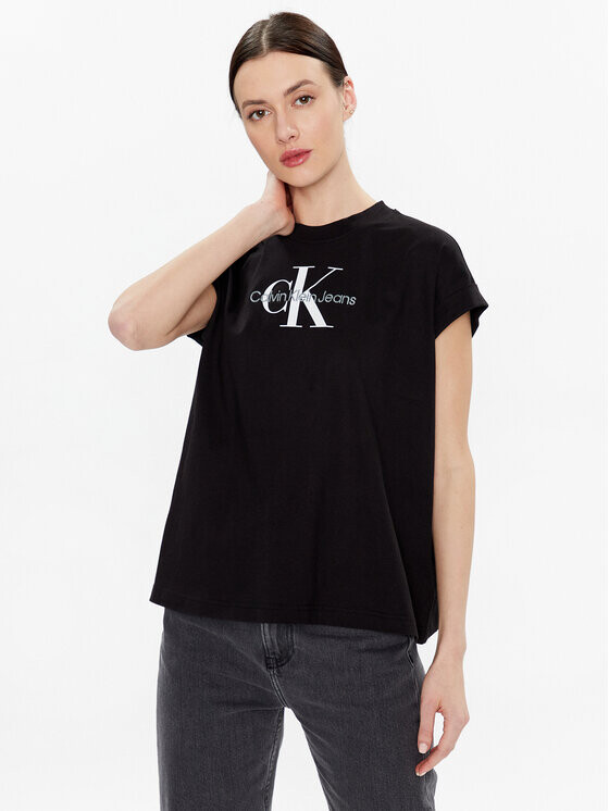 

Футболка свободного кроя Calvin Klein, черный