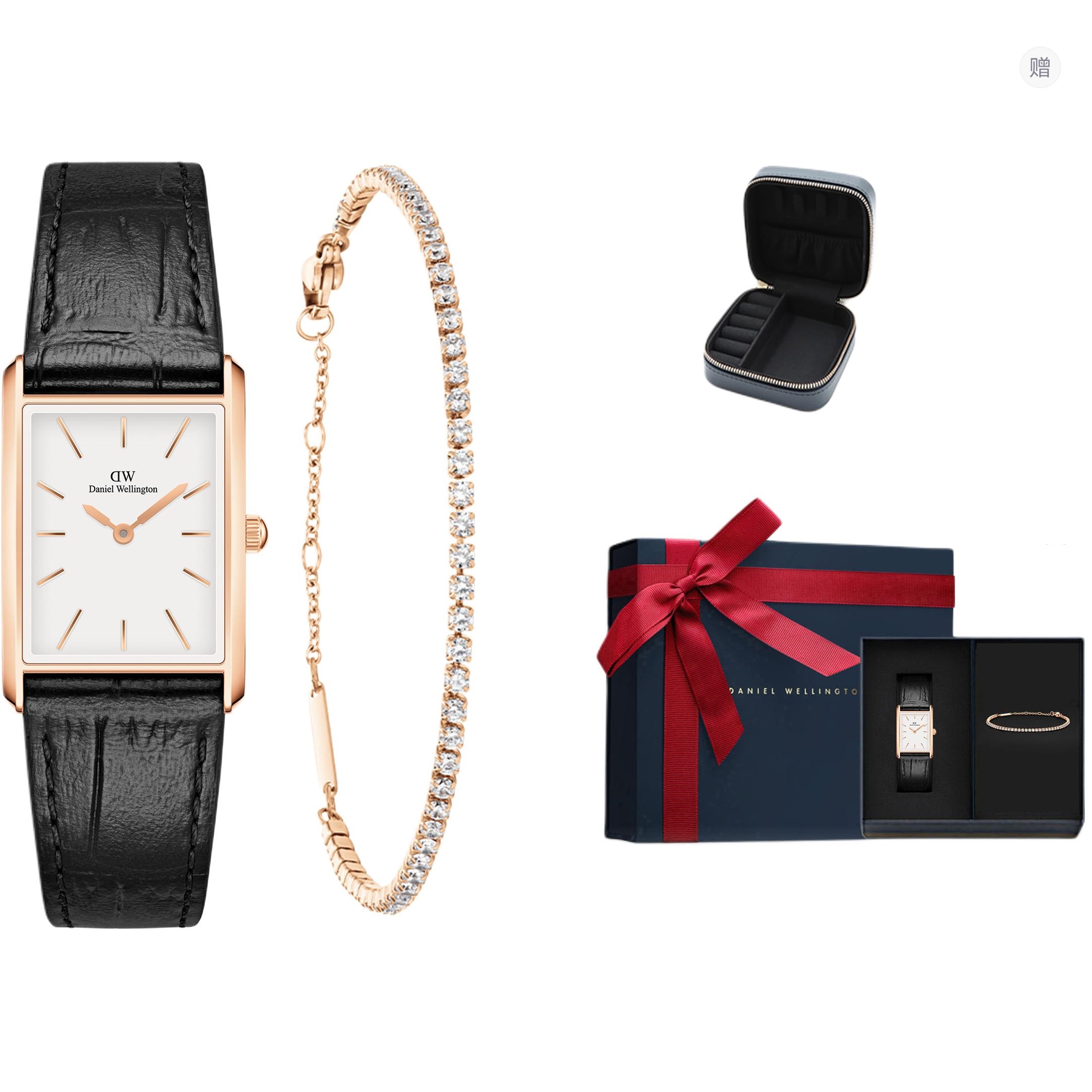 

DW/DanielWellington Часы Bound 32mm, Modern Watch & Starlight Tennis Bracelet Set