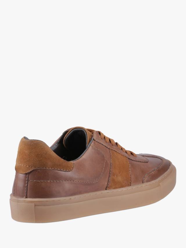 Замшевые кроссовки riley на шнуровке Hush Puppies, желто-коричневый — фото 3