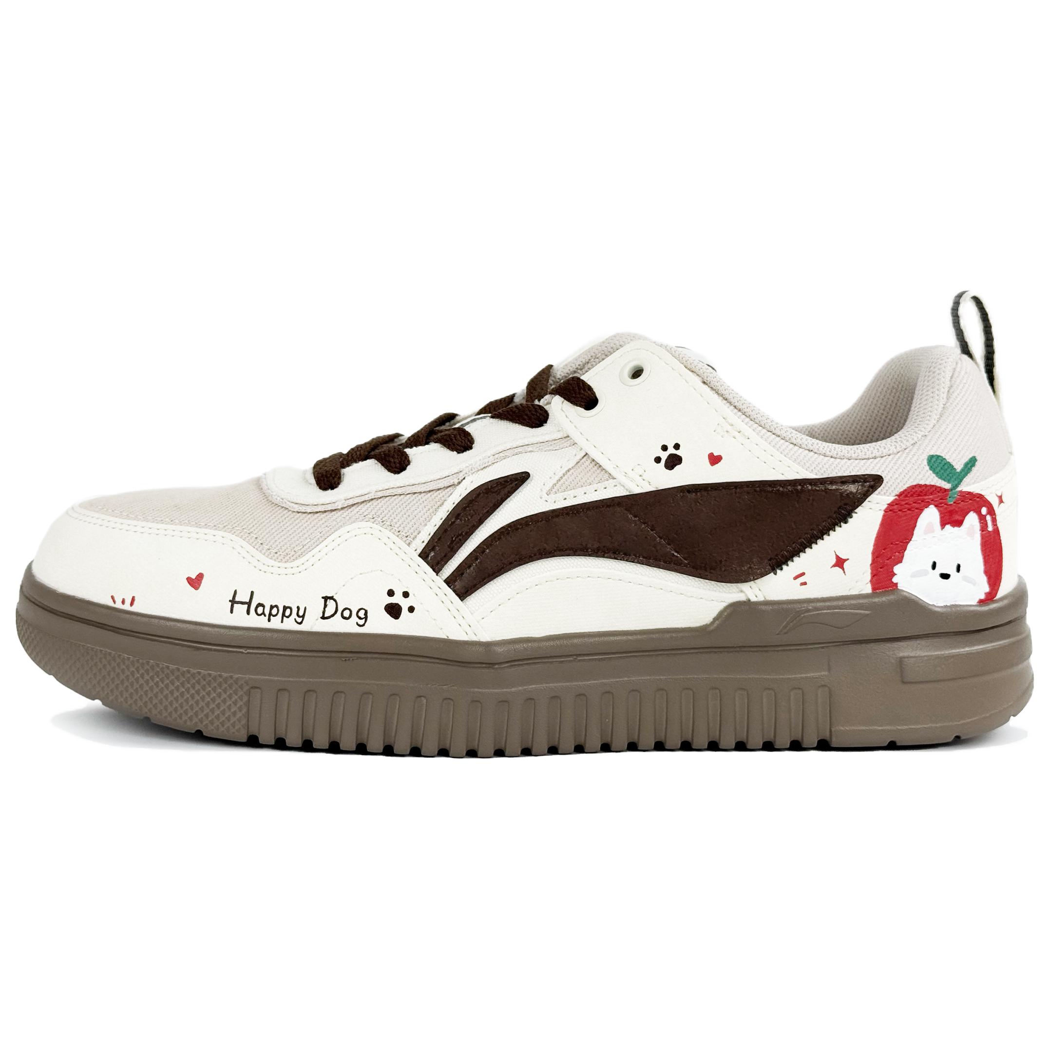 

Кроссовки для скейтбординга мужские low top с амортизацией qingyun coverage LINING, коричневый