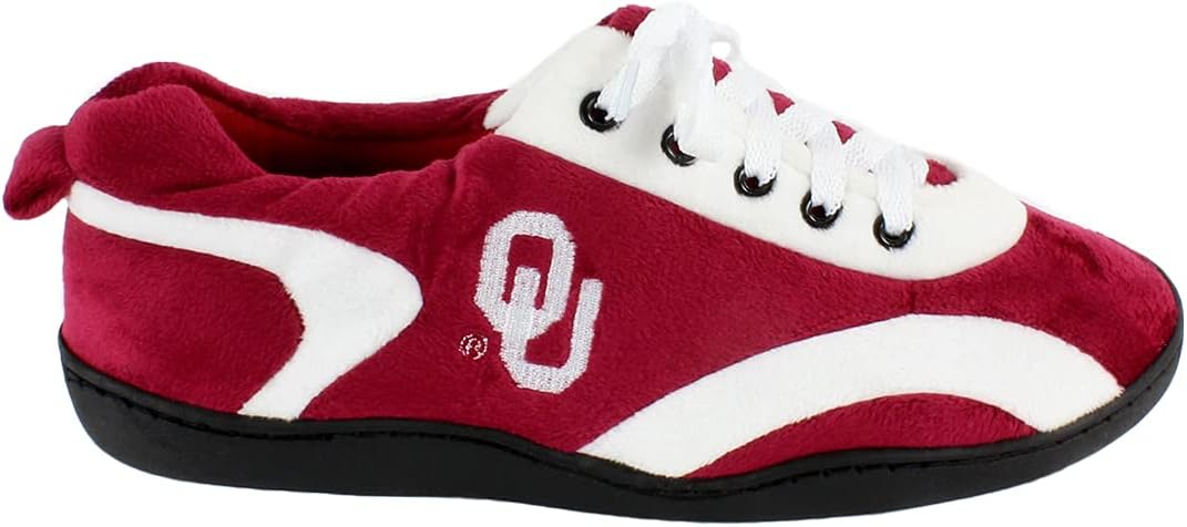 Тапочки Comfy Feet NCAA для использования дома и на улице, Oklahoma Sooners — фото 4