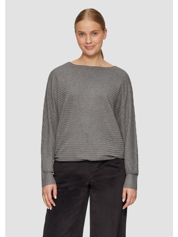 

Пуловер s.Oliver Strickpullover langarm, серый