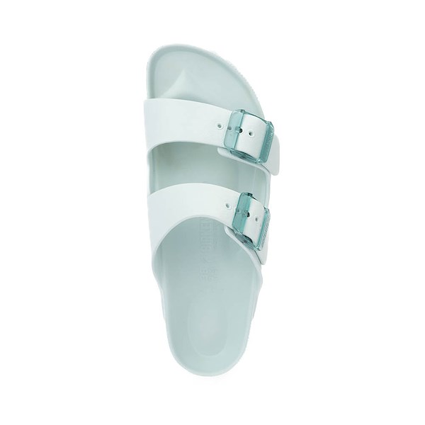 Сандалии Womens Birkenstock Arizona Stealth Buckle EVA Slide Sandal, цвет Mint — фото 2