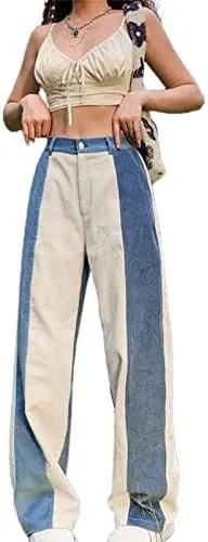 

Женские готические карго джинсы wide leg в стиле панк-гранж Argeousgor