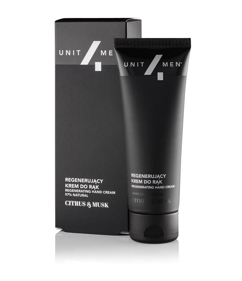 

Unit4Men, Citrus&Musk, восстанавливающий крем для рук, 75 мл