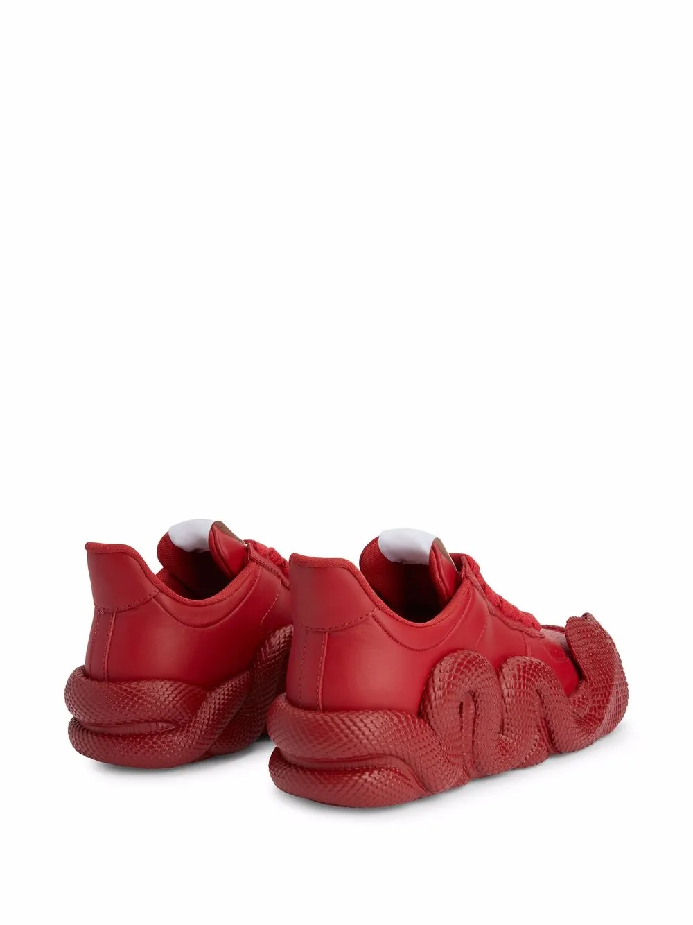 Кроссовки Cobras Giuseppe Zanotti, красный — фото 3