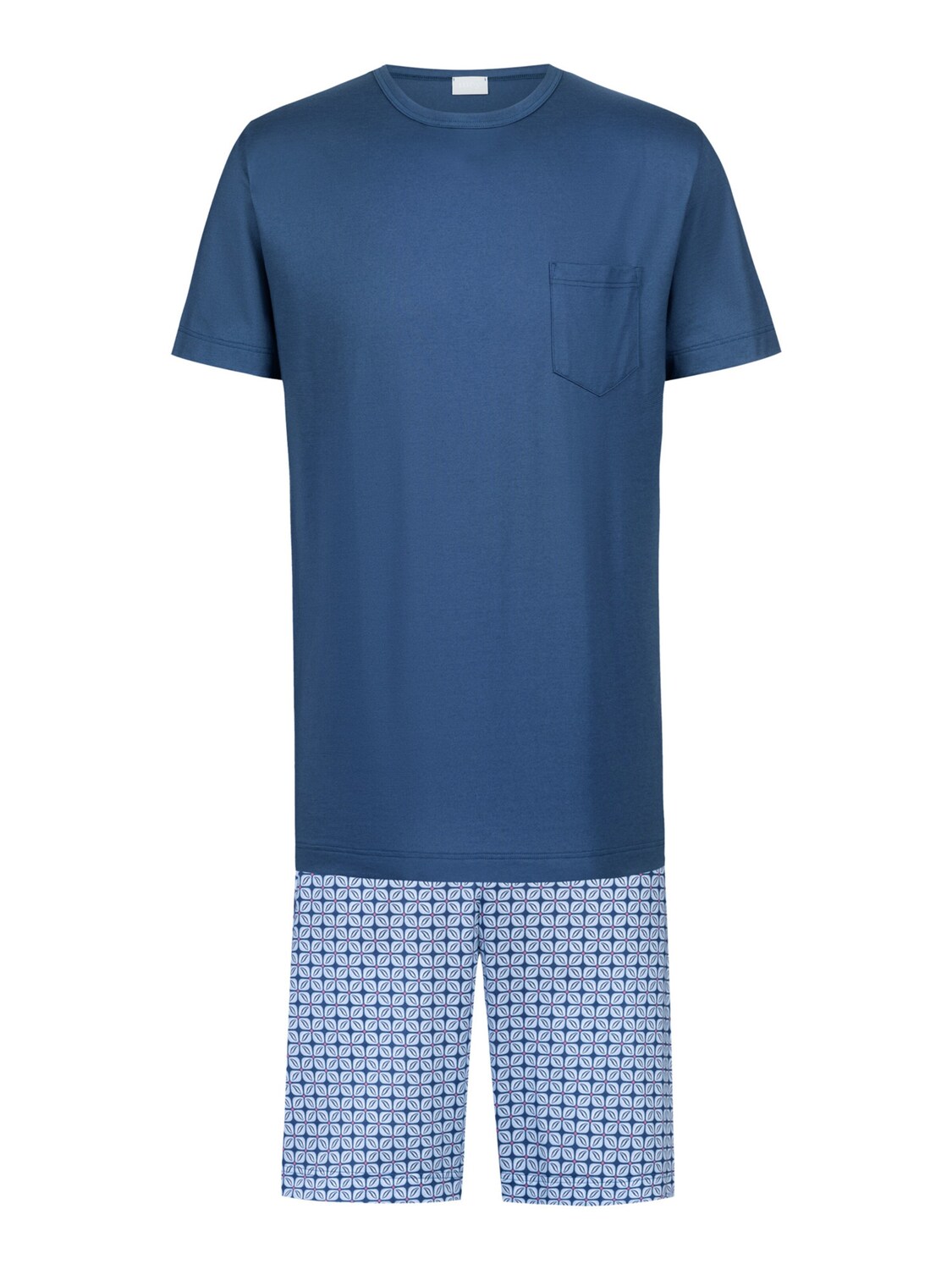 

Mey Пижамы короткие 'Summer Flower' в светло-синем, темно-синем