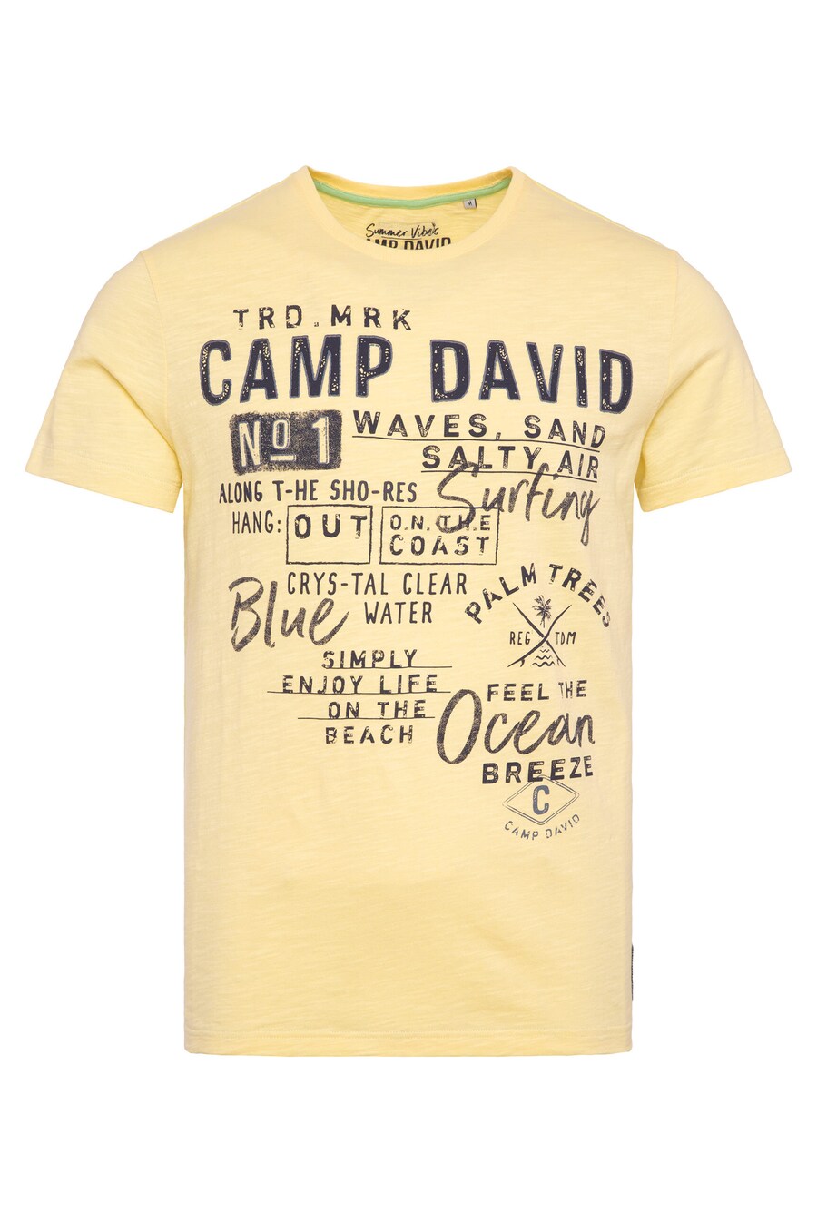 

Рубашка CAMP DAVID, цвет mottled yellow