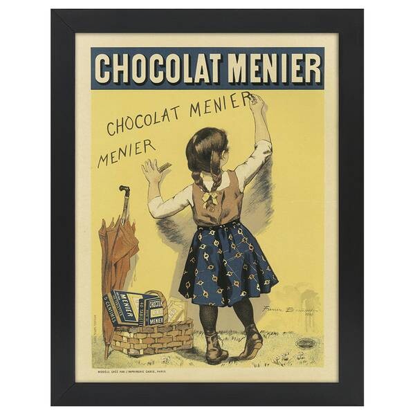 

Рамка для фотографий LegendArte Poster Chocolat Menier, черный