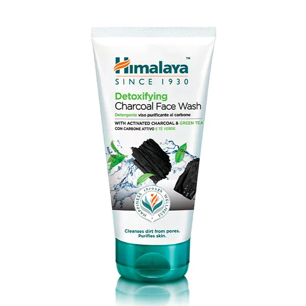 

Детоксицирующий гель для лица Detoxifying Charcoal Face Wash Himalaya, 150 ml