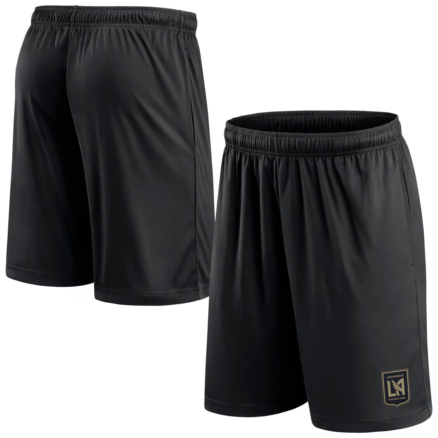 

Мужские черные фирменные шорты с логотипом LAFC Primary Team Fanatics