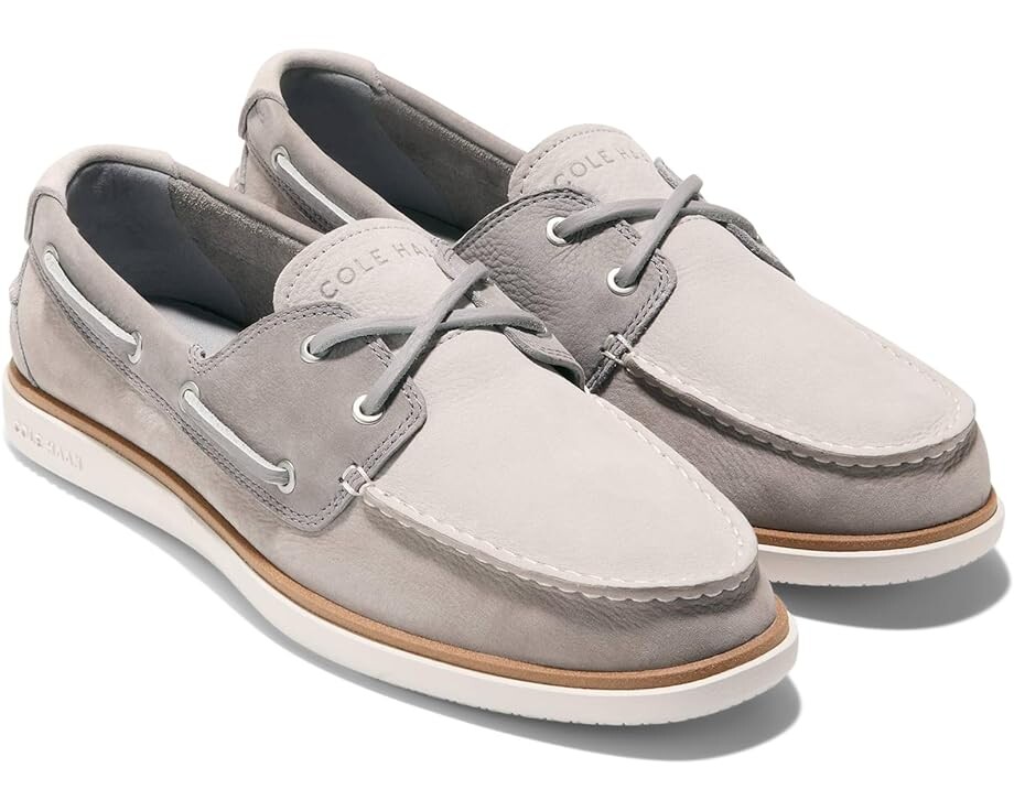 

Лоферы Cole Haan Grandpro Winward Boat Shoe, цвет Paloma/Dove/Ivory