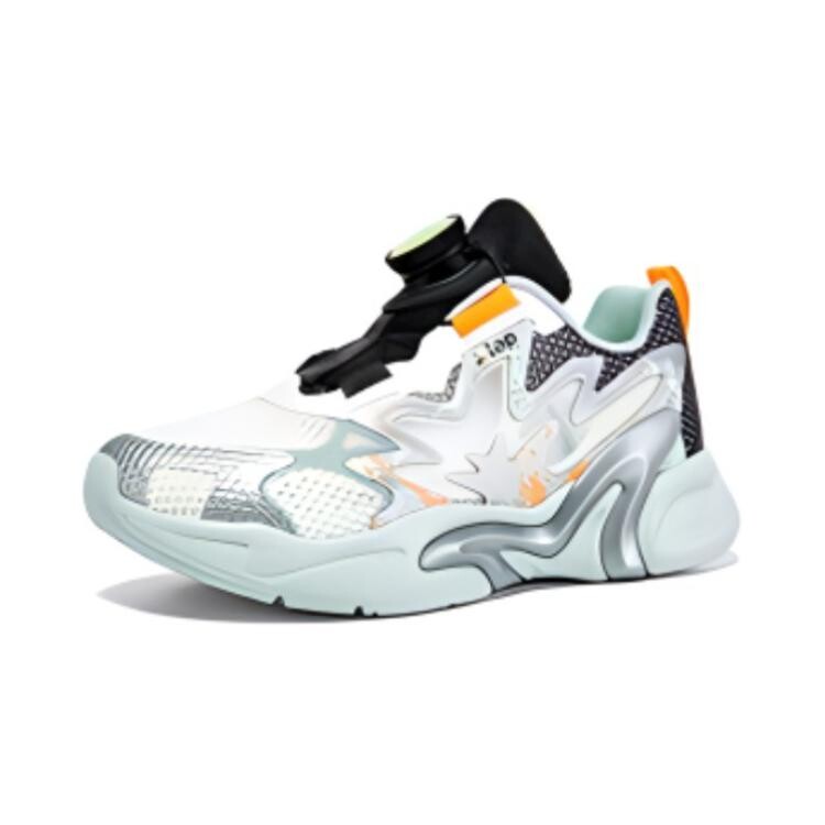 Детские кроссовки PS Low-top Sail White/угольно-черные Xtep, белый — фото 3