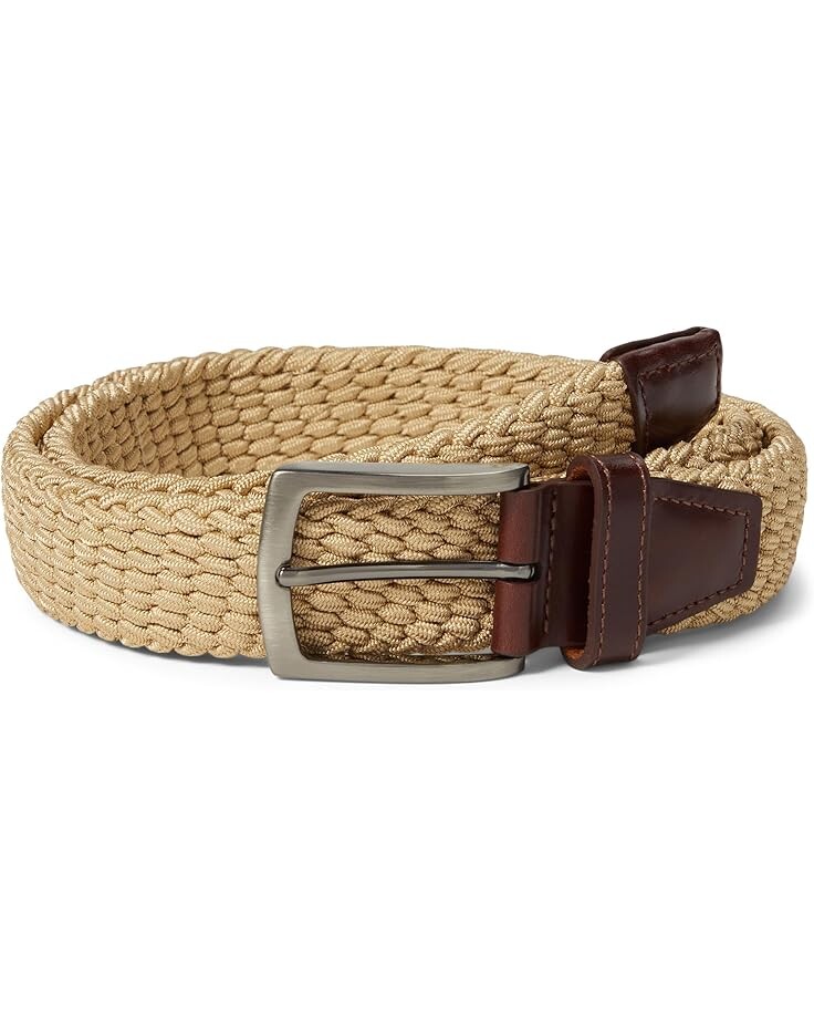 

Ремень Johnston & Murphy Stretch Knit, желто-коричневый