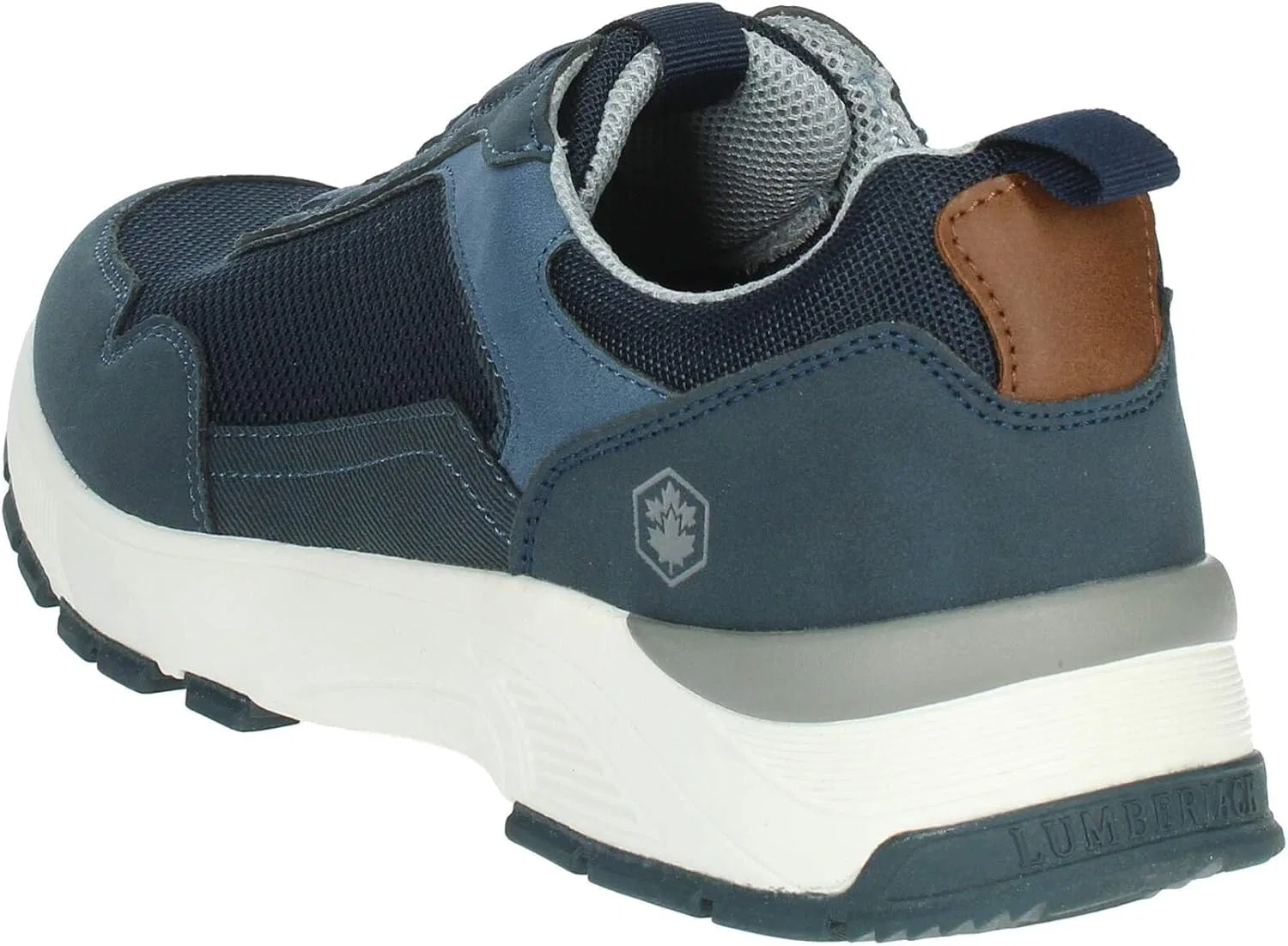 Мужские кроссовки Lumberjack SMI5012-001 Travis II Trainers Navy — фото 2