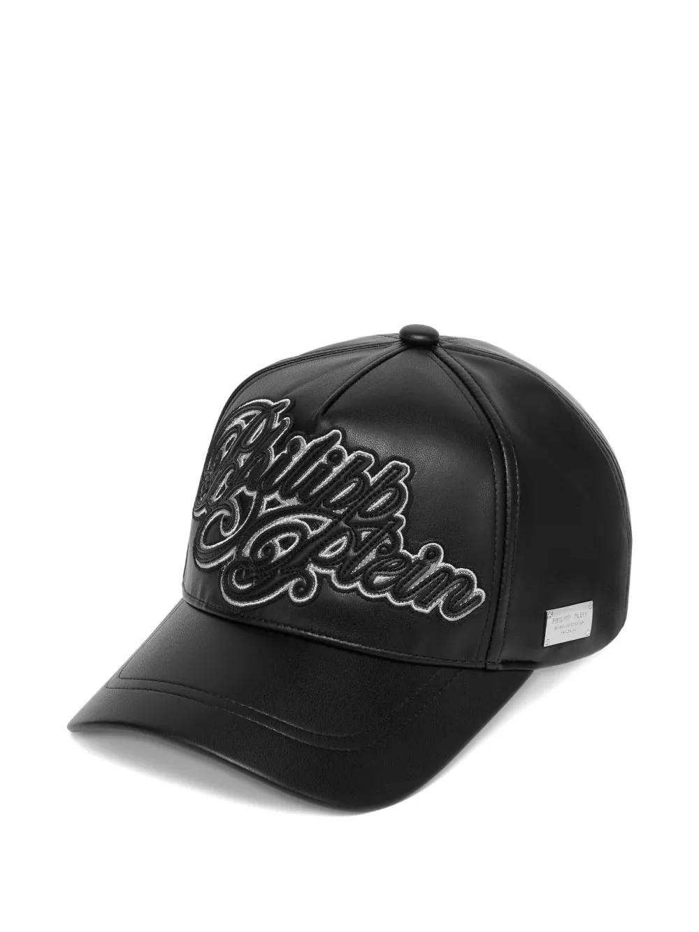

Бейсболка с вышивкой Philipp Plein, черный