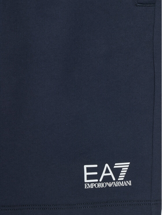 Спортивные шорты regular fit 7B000026 AF10380 UB102 Ea7 Emporio Armani, синий — фото 3