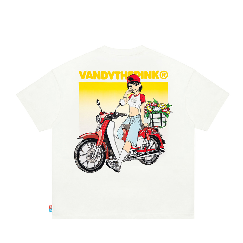 

Футболка с коротким рукавом унисекс Vandy The Pink, белый