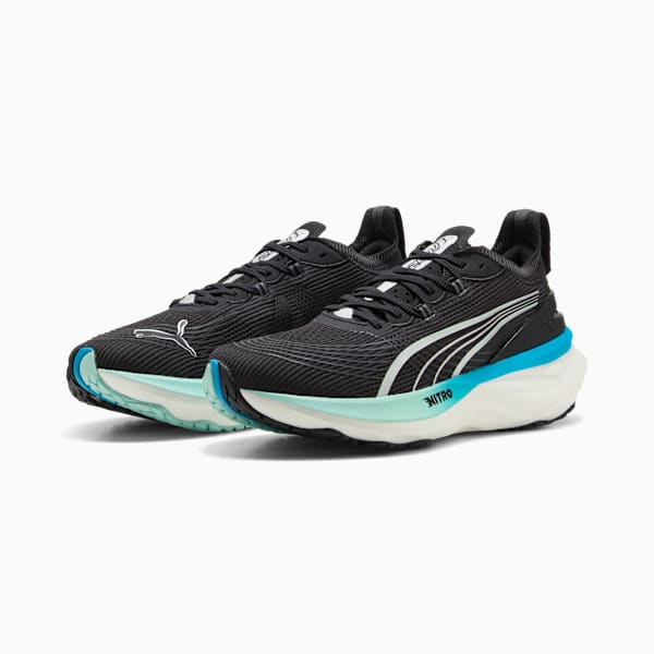 Мужские кроссовки для бега по шоссе Foreverrun Nitro 2 Puma, черный — фото 2