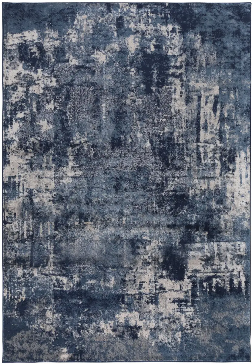

Ковер FLAIR RUGS "Wonderlust", прямоугольный, подходит для пола с подогревом, разноцветный, винтажный дизайн, абстрактный 200х290 см, темно-синий