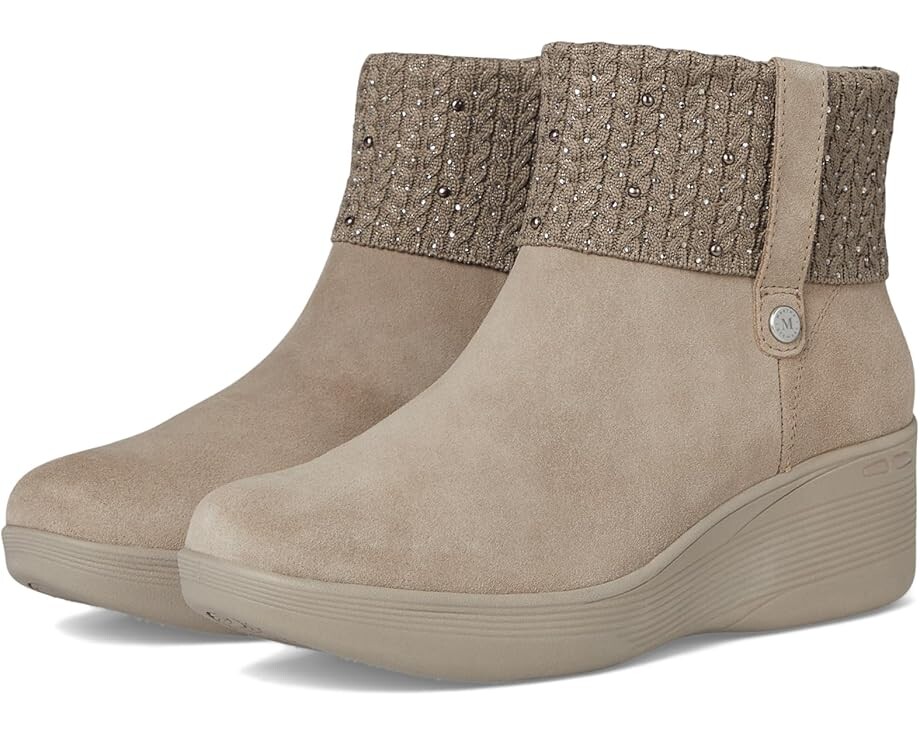 

Ботинки SKECHERS Pier-Lite - Fall Stunner Martha Stewart- Hands Free Slip-Ins, коричневый