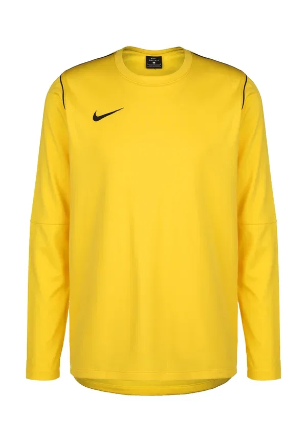 Футболка с длинным рукавом Nike Performance Park 20 Dry Crew, тур-желтый/черный