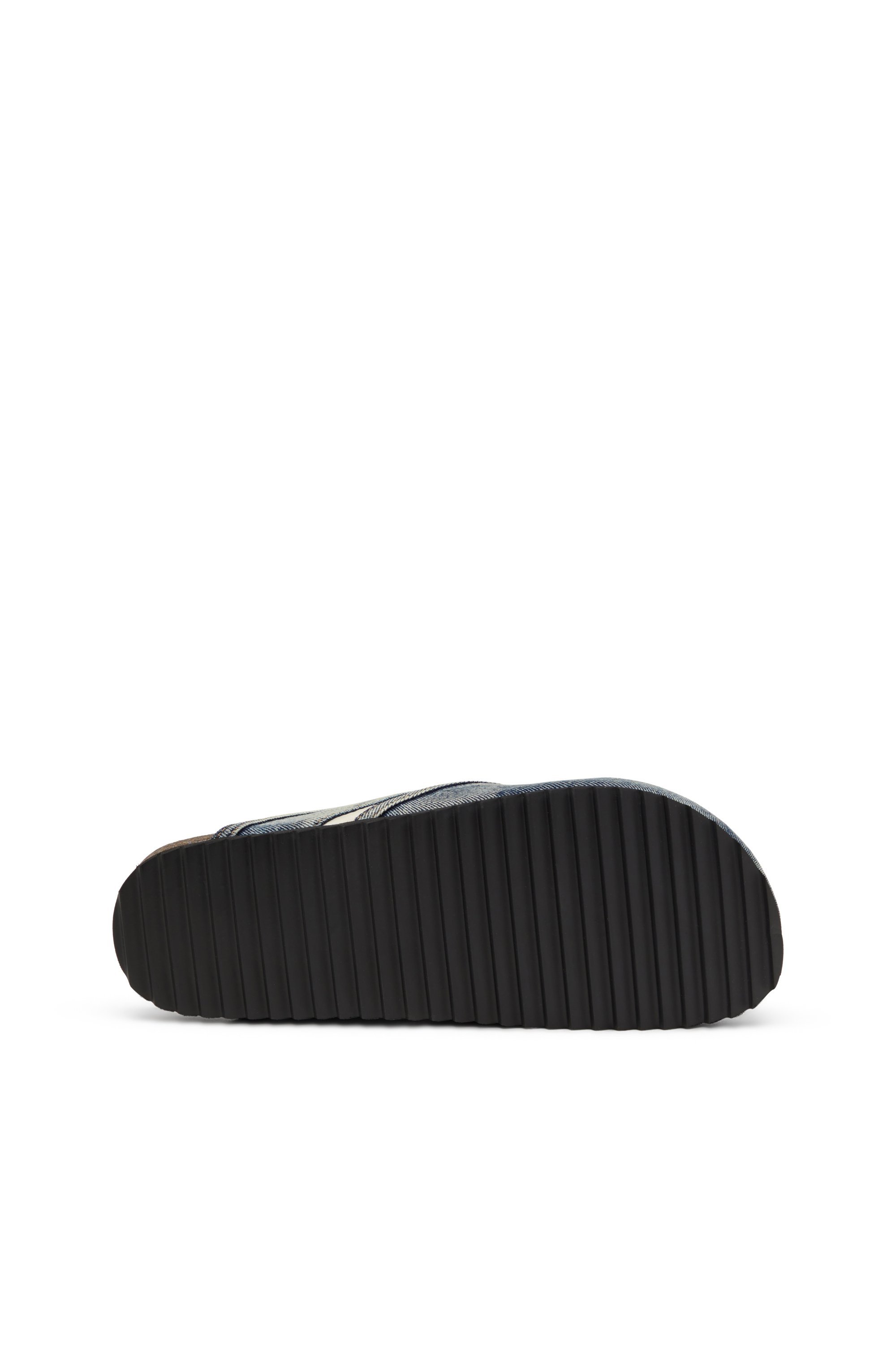 Мужские джинсовые мюли без шнурков D-WOODSTOCK SLIP-ON Diesel, Indigo Blue — фото 2
