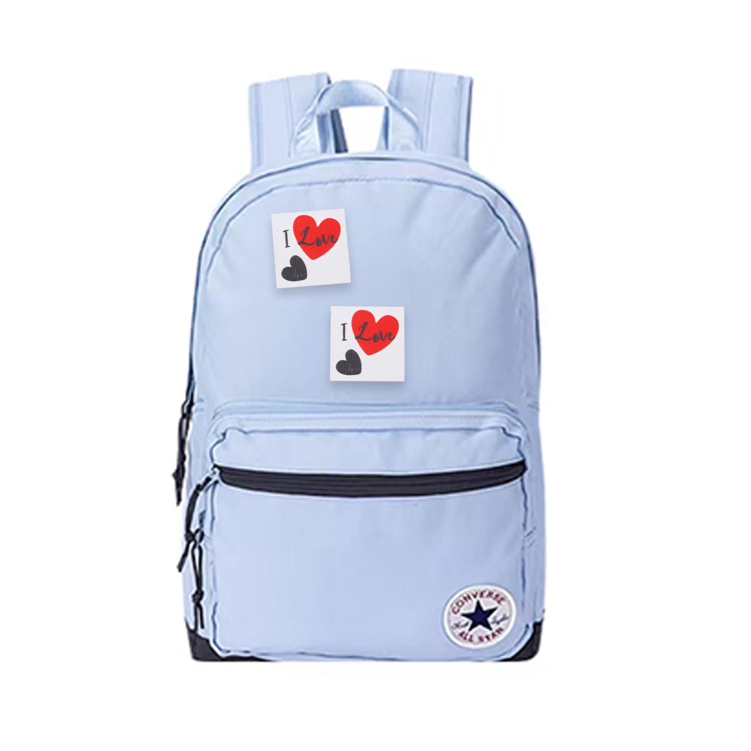 

Converse Средний рюкзак из полиэстера для женщин Light Haze Blue, A Dream among A Billion