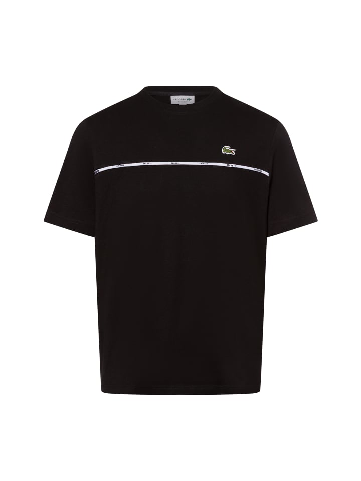 

Футболка Lacoste, цвет schwarz weiß