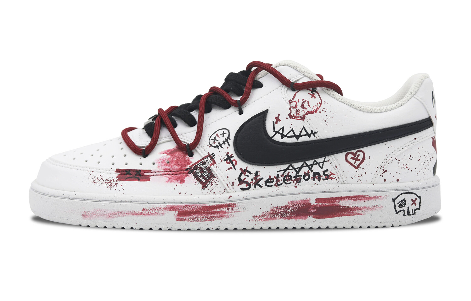 

Женские кроссовки для скейтбординга Nike Court Vision 1, Burgundy