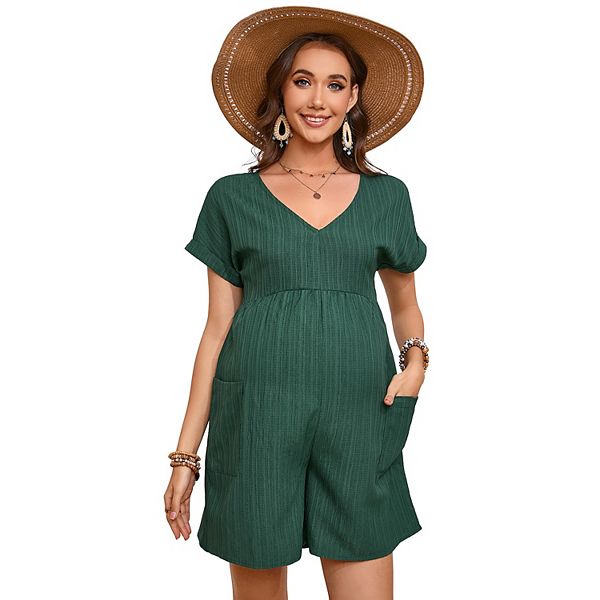 

Женский комбинезон для беременных с боковым карманом Seoria, Dark Green