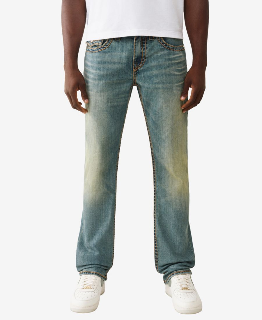 

Мужские джинсы Ricky Super Straight-Fit True Religion, Steel Drift Medium Wash