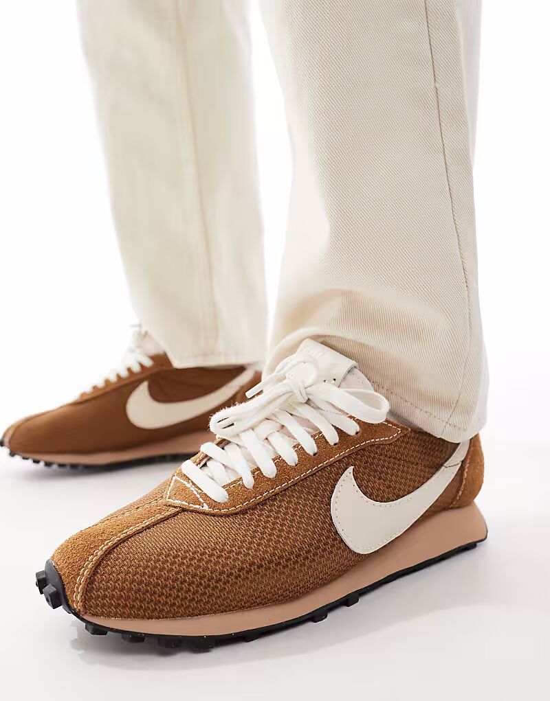 Кроссовки унисекс Nike LD-1000 коричневого цвета — фото 3