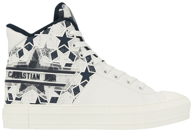 Кроссовки Dior Wmns Walk'N'Dior Star Etoile High 'White Deep Blue', белый