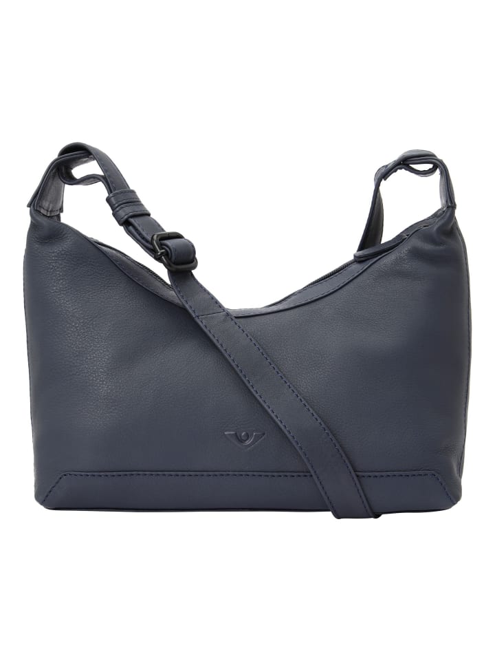 

VLD VOi Leather Design Кожаная сумка через плечо 4 Season, 27 см, синего цвета